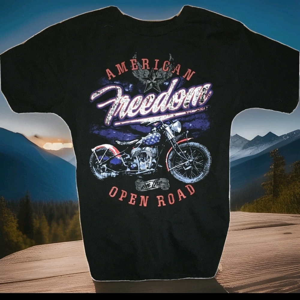 American Freedom Black T-Shirt